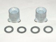 (Pair) .040" Squirter Discharge Pump Nozzle With Gaskets Fits: Holley Carb