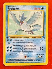 Lotto Carte Pokemon Articuno 17/62 Raro Fossil Italiano  Prima Edizione