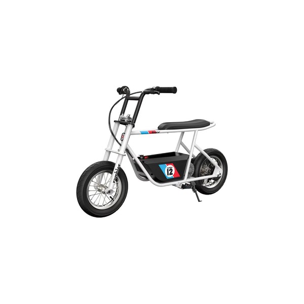 Razor Rambler 12 Electric MiniBike White (15128710) for sale online