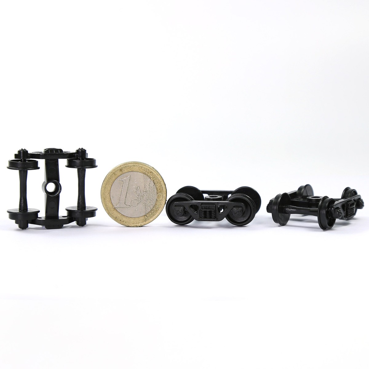 Ho Scale 1:87 Roller Bearing Truck Simulation Bogie Railway - Foto 10