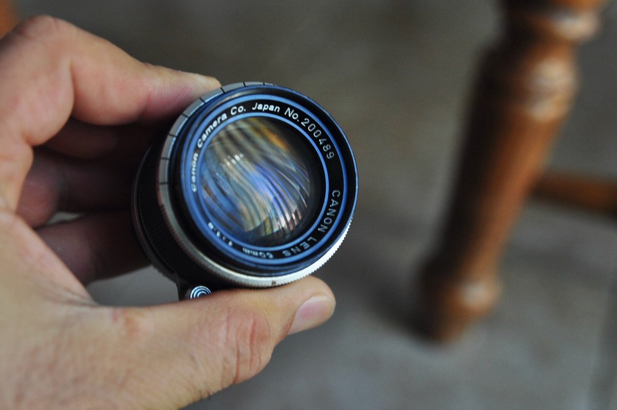 Canon Serenar 50mm F1.8 lens M39 mount screw mount lens | eBay