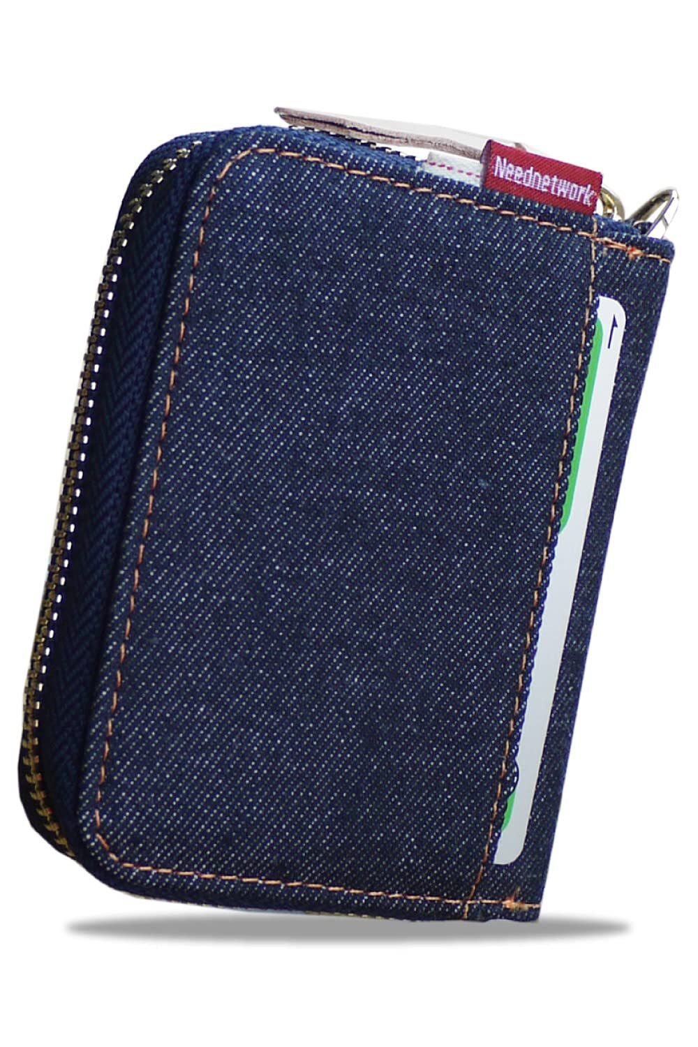 Card case Okayama Denim Card Put Skimming Prevention