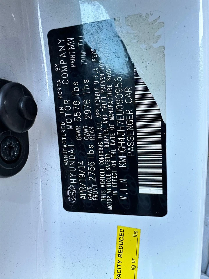 Conjunto de filtro de aire usado se adapta a: Hyundai Equus SDN 2014 5,0 grado A Foto 2 de 4