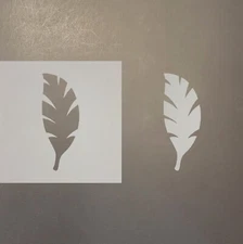 Palm Leaf Plastic Mylar Stencil Airbrush Painting Art Supplies