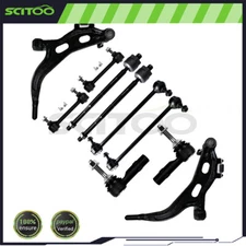 10pcs Front & Rear Suspension Kit Control Arm For 2005 2006 2007 Mercury Montego