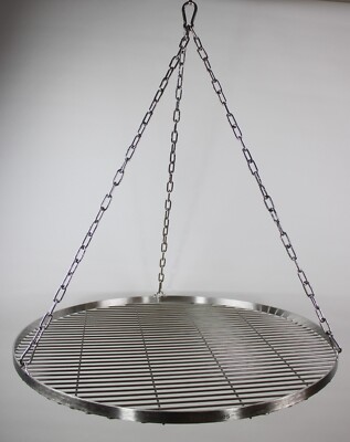70 cm Ø4 Grillrost Kette Schwenkgrill Edelstahl für Grill TR-FLAMES