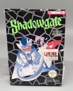 Shadowgate NOE EMPTY CIB EMPTY BOX Nintendo NES