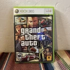 Grand Theft Auto IV (Xbox 360, 2008) CIB W/ Case, Manual. Tested Working