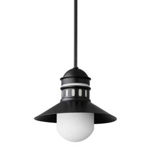 Maxim 35121 Admiralty 12"W Semi-flush Outdoor Ceiling Fixture - Black - Picture 1 of 2