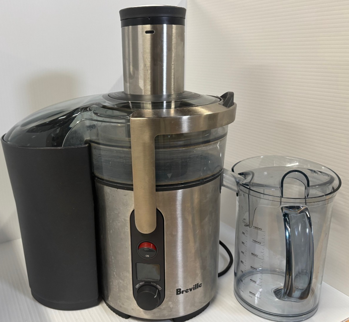 Breville Centrifugal Juicer Complete Set  Multi-Speed Juice Fountain BJE510XL