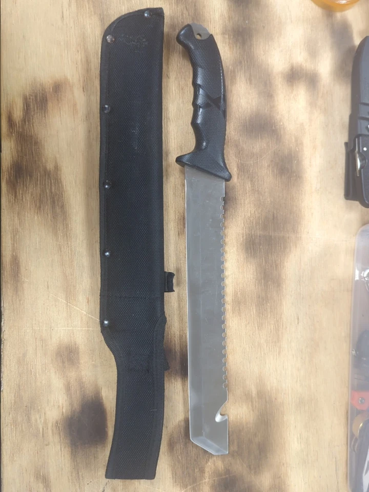 Camillus Carnivore X 18" Durable 420 Stainless Steel Titanium Bonded Hunting - Image 2 of 4