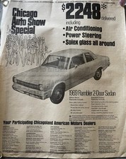1969 Amc Rambler Chicago Auto Special Newspaper Ad - 2248 W Ac 1969 Amc Rambler Chicago Auto Special Newspaper Ad - 2248 W Ac