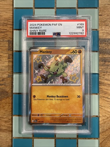 Mankey graded PSA 9 for sale on eBay