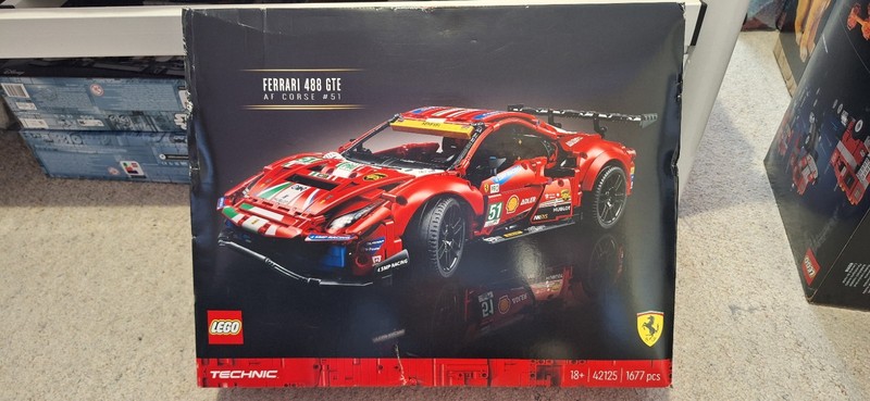 LEGO TECHNIC: Ferrari 488 GTE  (42125)