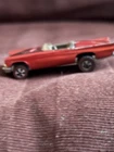 Vintage ￼Hot Wheels Redline Classic '57 T-Bird: ROSE (US) 1969 Brown Interior