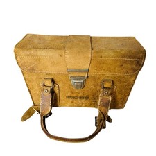 Vintage Ranchero Photographer R-631 Camera Bag TOP GRAIN COWHIDE SUEDE LEATHER