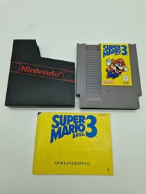 Super Mario Bros. 3 - Nintendo NES - PAL Deutsch - OVP - Anleitung