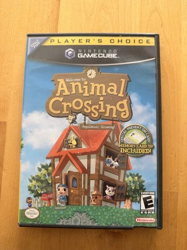 New ListingAnimal Crossing Player's Choice GameCube Game, Manual And Case No Memory Card