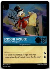 Lorcana Scrooge McDuck - Afficionado of Antiquities Shimmering Skies 5 140/204
