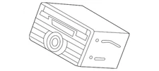 Genuine Nissan Radio 28185-9MF0A