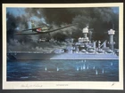 Stanley Kalina Signed 12x16 World War II WW2 12x16 Print AUTO AI Verified COA