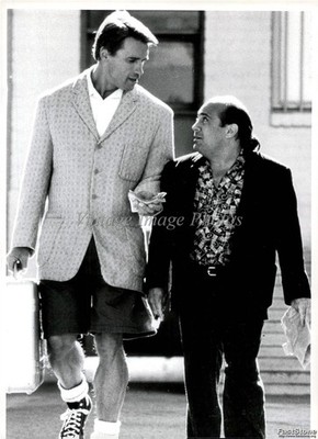 1992 Arnold Schwarzenegger Danny Devito Celebrity Twins Press Vintage Photo 8x10