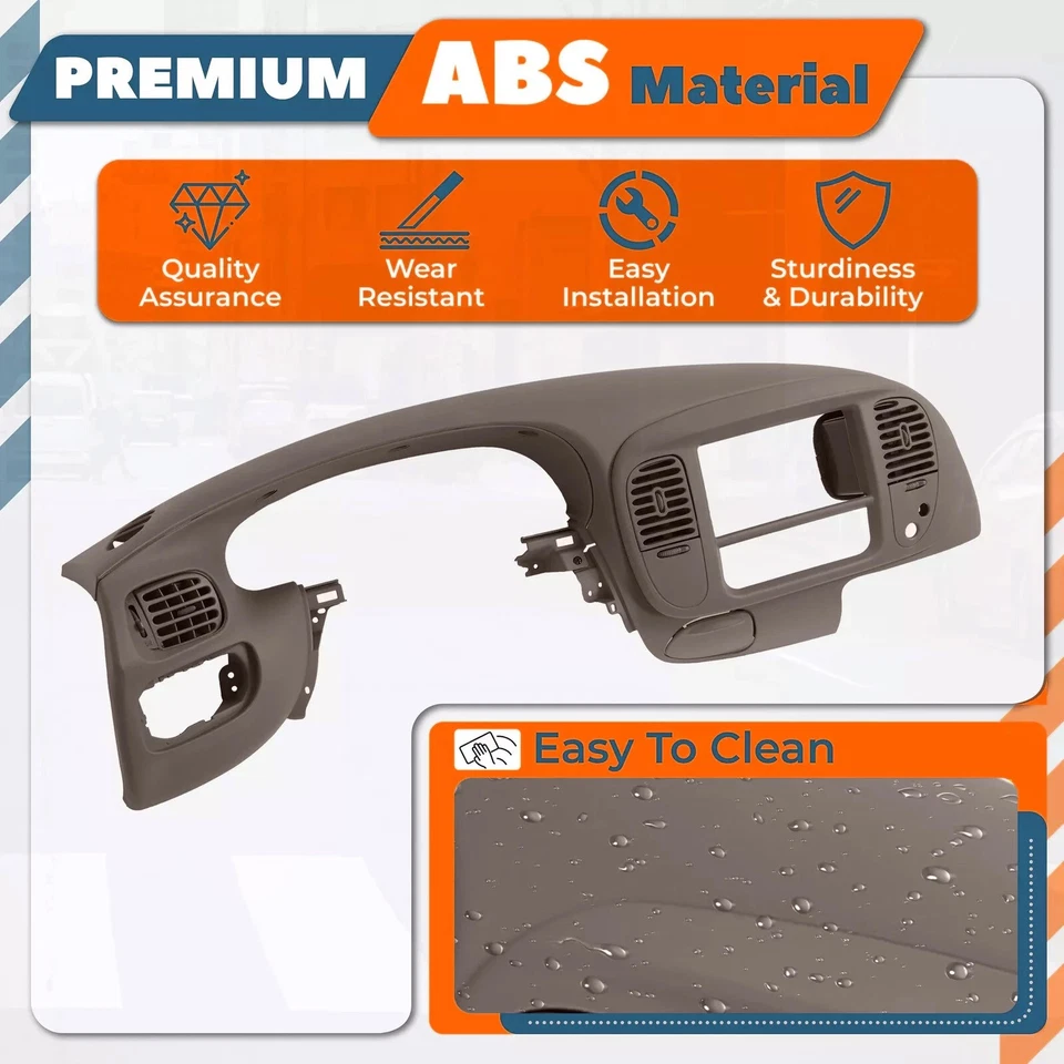 APTO PARA FORD F150 EXPEDITION 1997-2003 TABLERO BISEL Y TABLERO CENTRAL RADIO BISEL Foto 3 de 4