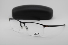 New Oakley Ox5140-0154 Tie Bar 0.5 Orange Satin Black Authentic Eyeglasses 54-16