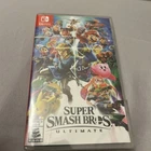 Super Smash Bros Ultimate Nintendo Switch New Sealed!