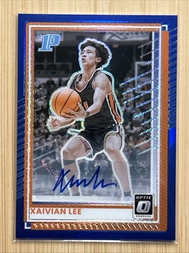 2025 Donruss Optic Significant Signatures Xaivian Lee