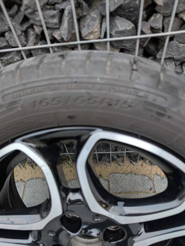 Smart Alufelgen Mit Bereifung 15 Zoll - Bild 3 von 4