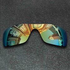 US Gold Yellow Polarized Replacement Lenses For-Oakley Batwolf OO9101