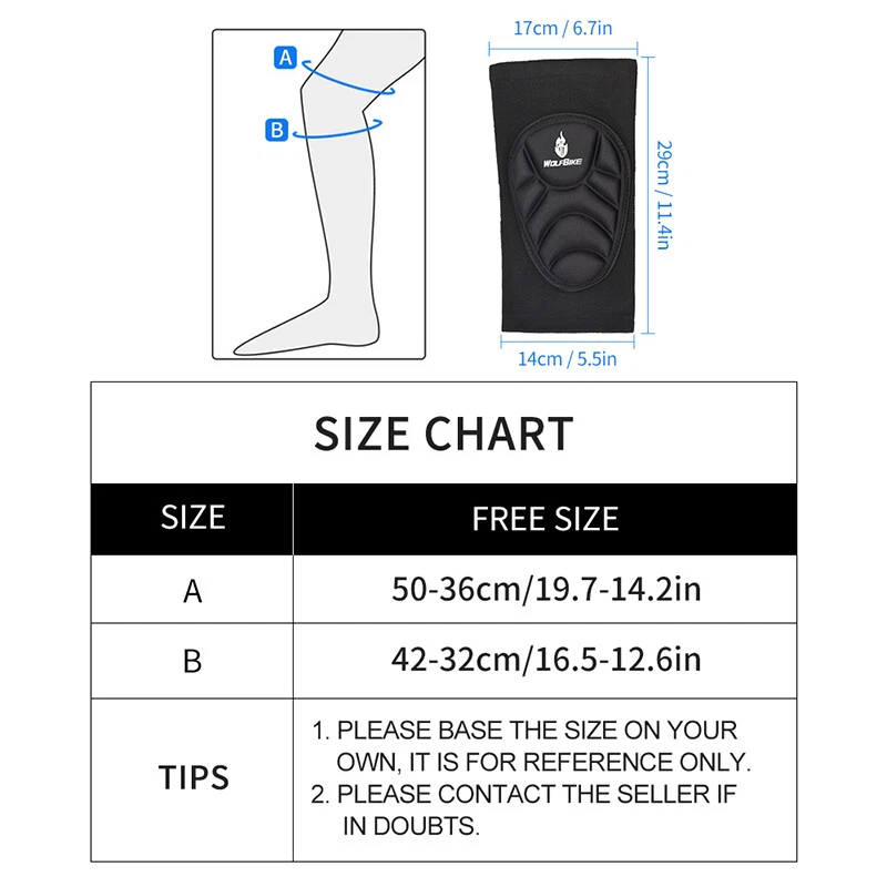 Pantalones Cortos de Protección de Cadera para Ciclismo WOSAWE Rodilleras MTB Bicicleta Pantalones Acolchados Adultos Foto 3 de 4