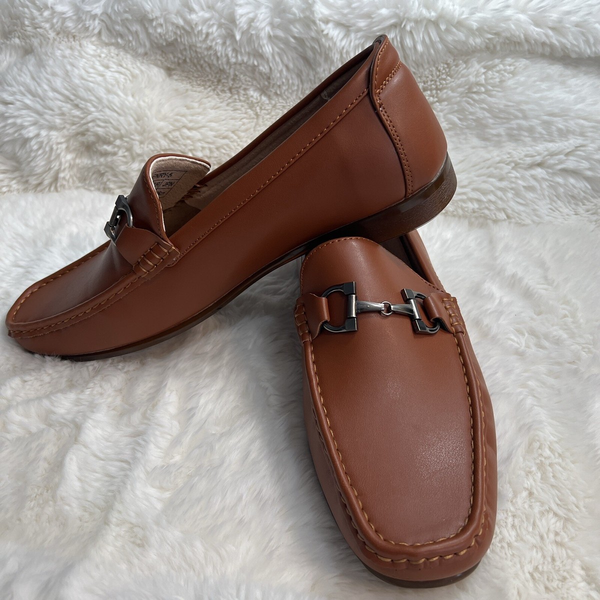 BRUNO MARC Mens Dress loafers, Tan, Size11 | eBay
