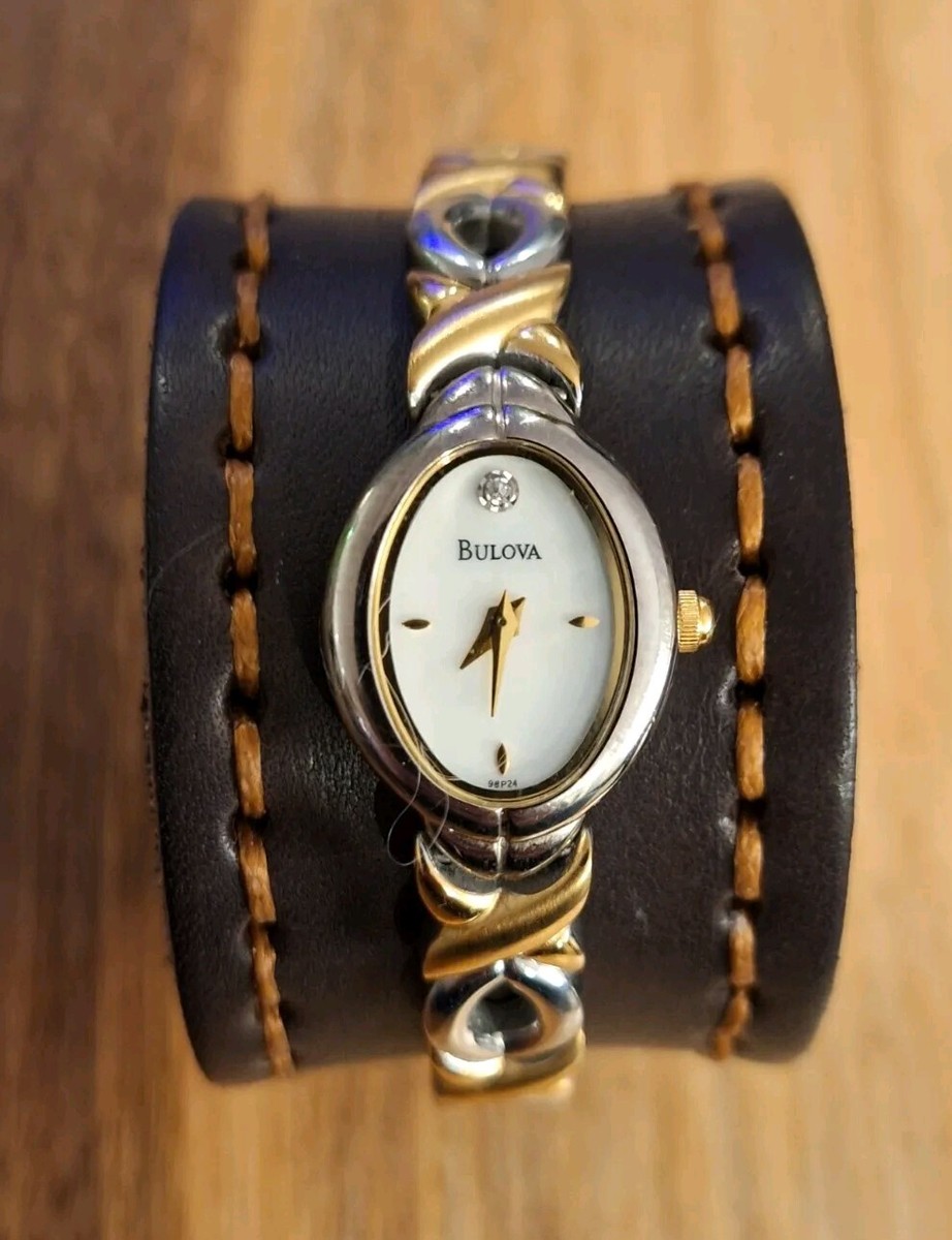 電池切　Bulova Calenda クォーツ 時計 シルバー/ゴールド Bulova vintage men's calendar watch | eBay