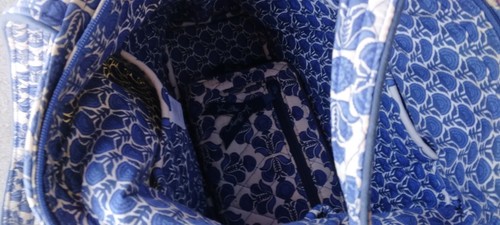Vintage 3 Vera Bradley Purses, 2 Wallets And 2 Look Alike Purses - Picture 3 of 22