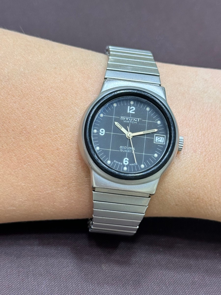 Stunt Watch Sicura Brevete 8500 Quartz Ladies Swiss Made | eBay