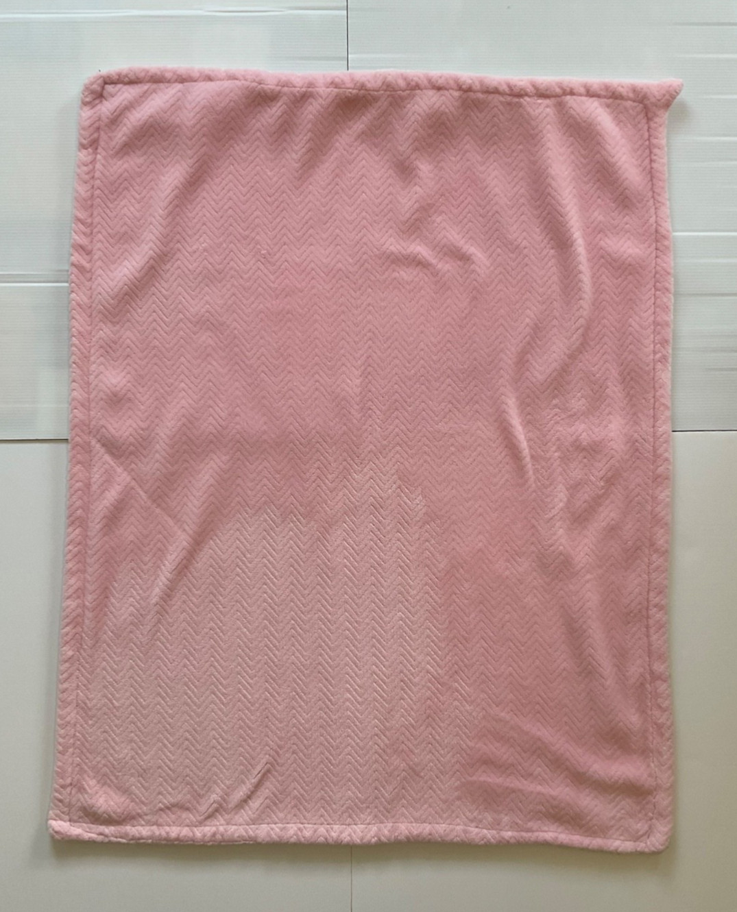 Parents Choice Walmart Pink White Sherpa Baby Blanket Lovey Security Kids Soft