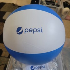 A Lot of 10 Inflatable PEPSI Blue White 10" Pool/Party/Summer/Beach Ball - NEW