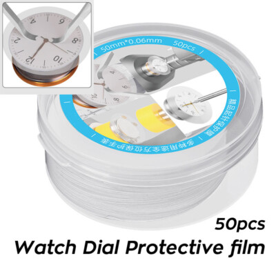 50X Uhr Zifferblatt Hand Entferner Reparatur Film Watch Pointer