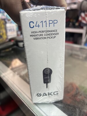 AKG C411 PP Instrumental Microphone for Stringed Instruments 10
