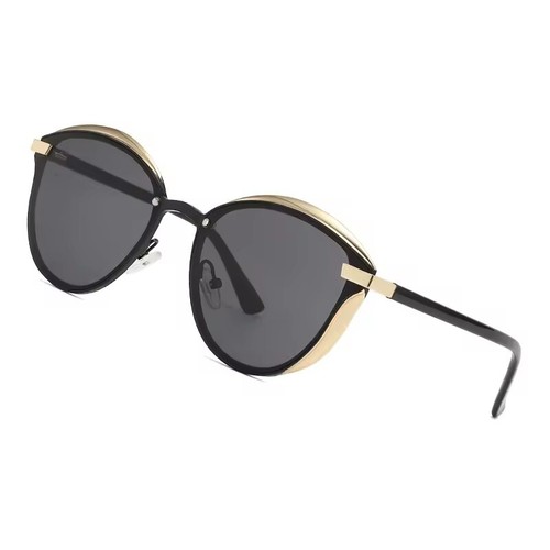 Vintage Retro Polarized Sunglasses Women's Cat Eye Ladies Large Mirrored UV400 - Picture 18 of 32