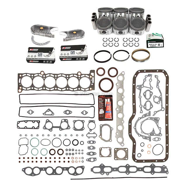 Conjunto completo de rolamentos de pistão de junta compatível com 87-92 Toyota Supra Turbo 3.0L DOHC 7MGTE - Imagem 2 de 4