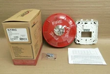 New Wheelock Exceder Eaton STRC 12/24V Ceiling Strobe Red 127477