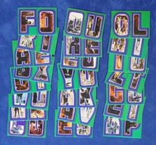 1980 TOPPS THE EMPIRE STRIKES BACK VINTAGE SERIES 3 GREEN STICKER CARDS SET NRMT