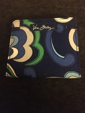 NEW Vera Bradley Note Pad Scratch Paper for Purse Blue Floral Notebook