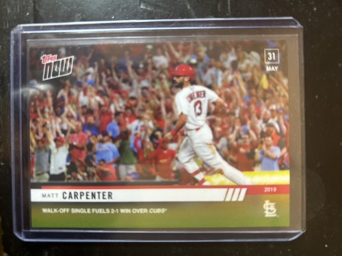 2019 Topps Now 306 Matt Carpenter