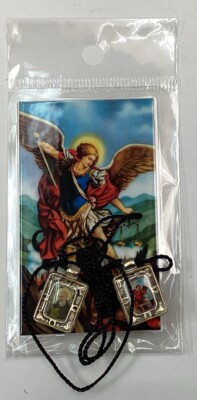 ESCAPULARIO DE SAN MIGUEL, SAN BENITO, LA VIRGEN DE GUADALUPE Y SAN JUDAS PAQ.