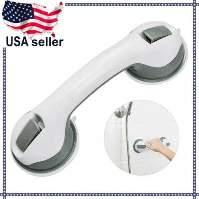 Bathroom Shower-Suction Cup-Handicap Bar-Bathtub Handles-Anti-slip-Safety Grab
