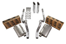 86-04 Ford Mustang 2.5 Dual Exhaust Kit Borla Pro Xs Rear Exit Sw Tip